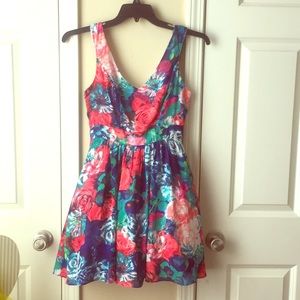 B.Darlin floral pattern dress